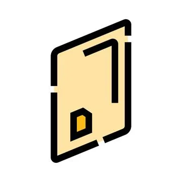 Building material sandstone construction slab isometric icon Ilustración de archivo