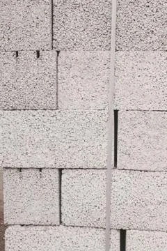 Building materials based on the open construction Stock Photos
