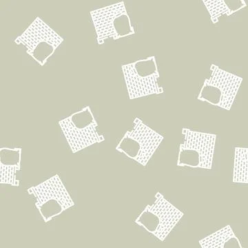 Building materials wholesale line vector seamless pattern Stock Illustration