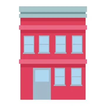 Building modern house structure Ilustración de archivo