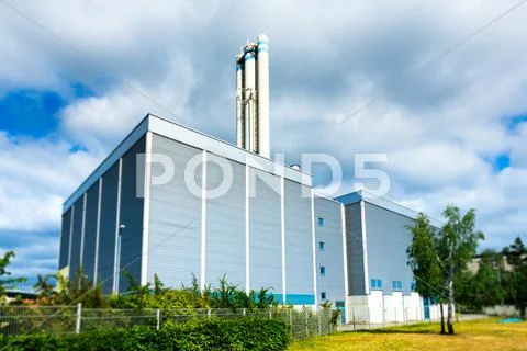 Building a modern industrial enterprise Stock Photos