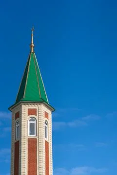 The building of the mosque. Stock Photos
