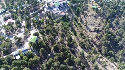 Building in the mountains Stock Footage 78561968