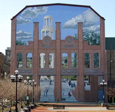 Building Mural Stock Photos