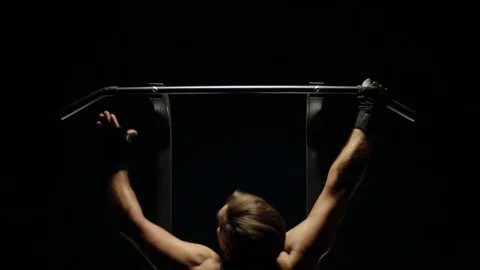 Building Muscles. the muscles of the back. Stock Footage 78465034