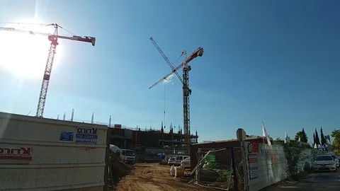 Building new intel building PTK1  in Petach Tikva Video stock 81487060