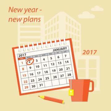 Building new plans Stock Illustration