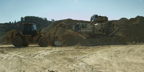 Building new roads Stock Footage 112935636