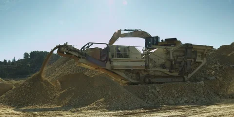 Building new roads Stock Footage 112937402