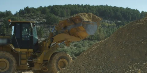 Building new roads Stock Footage 112938366