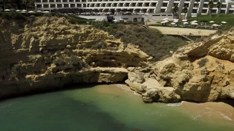 A building next to a rock Video stock 156337753