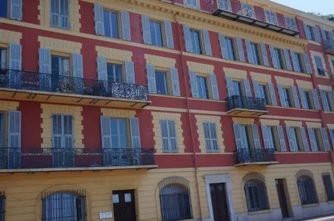 Building in Nice Fotos de archivo