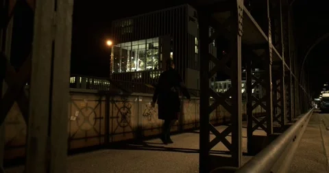 Building at night Stock Footage 221846582