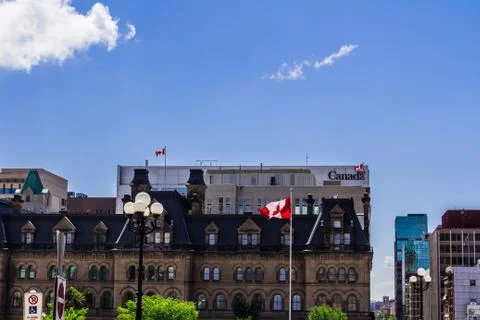 Building in ottawa Foto stock