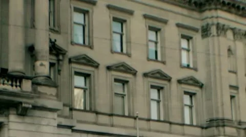 Building Pan Down Scene (HD) Stock Footage 11398639