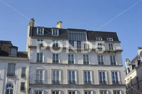 Building, Paris, France Stock Photos