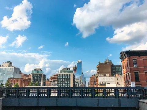 Building perspective from the balcony Stock Photos