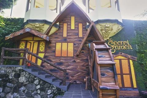 The building Foto stock