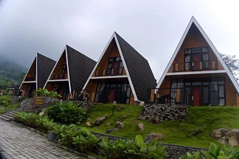 The Building Foto stock