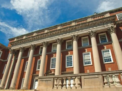 Building with pillars Stock Photos