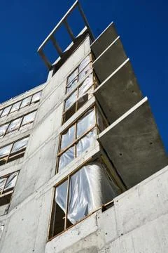 Building in progress Stock Photos