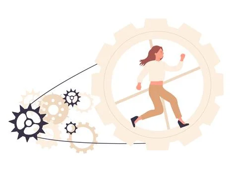 Building project management 스톡 일러스트