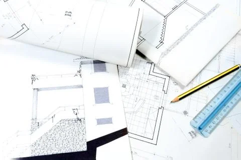 Building project Stock Photos