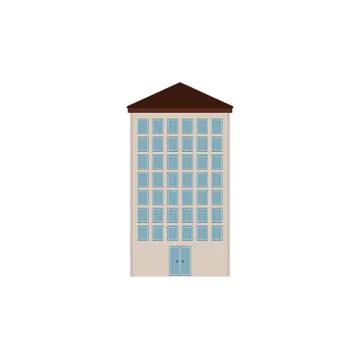 Building real estate Ilustración de archivo