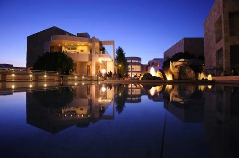 Building reflection Stock Photos