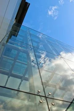 Building reflections Stock Photos