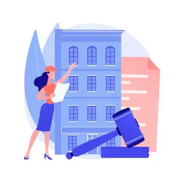 Building regulations abstract concept vector illustration. Ilustración de archivo