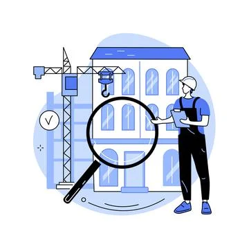 Building regulations abstract concept vector illustration. Stock Illustration