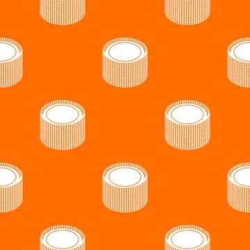 Building roll net pattern vector orange Stock Illustration