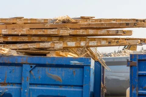 Building rubble Foto stock