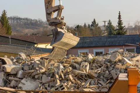 Building rubble Stock Photos