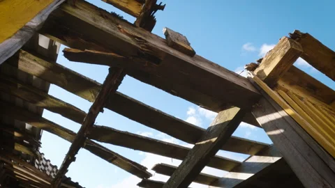 Building ruins Stock Footage 272450375