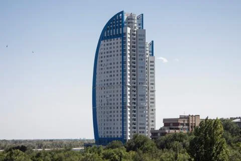 Building The Sails Foto stock