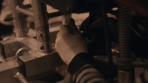 Building a scene Stock Footage 76359682