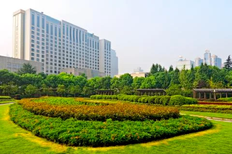 Building in shanghai Stock Photos