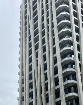 Building side around CBD Foto stock