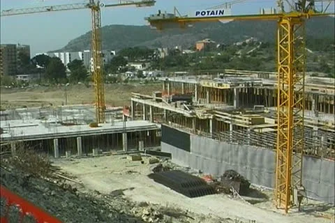 Building site Stock Footage 25915481