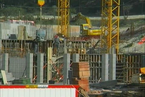 Building site Stock Footage 25915514