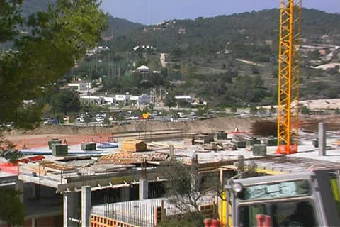 Building site Stock Footage 25922302