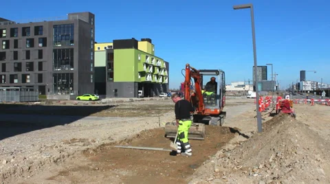 Building site Video stock 36103891