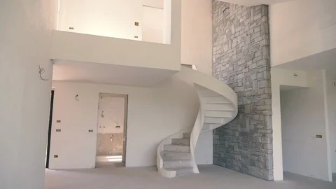 Building site house Stock Footage 86355985