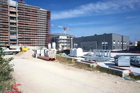 Building site Stock Photos