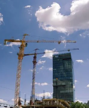 Building site Stock Photos