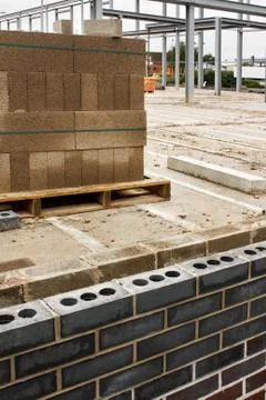 Building site Stock Photos