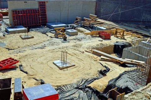 Building site Stock Photos