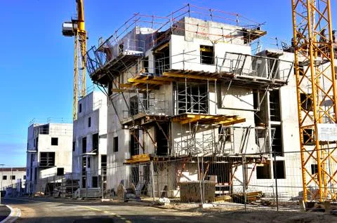 Building site Stock Photos